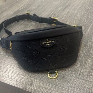 Louis Vuitton Black Empriente Belt Bag